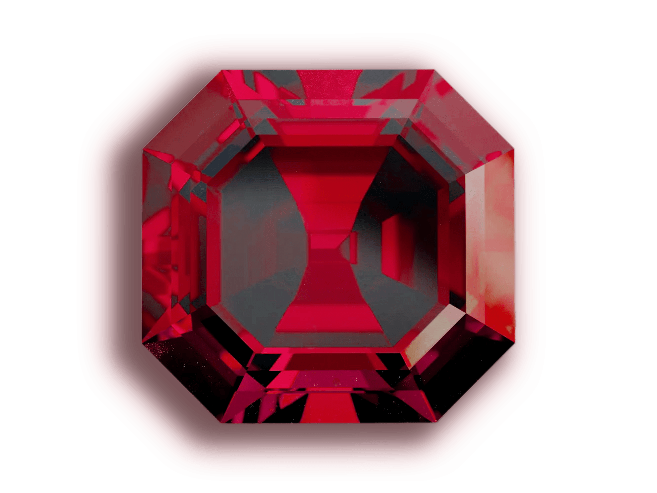 Ruby gemstone