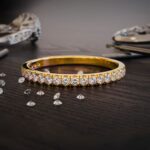 Exquisite Half Eternity Band