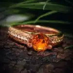 Luxurious Citrine Ring
