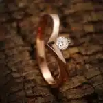 Moissanite Diamond Ring