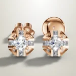 moissanite diamond earrings