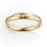 Elegant Eternal Wave Moissanite Band Ring in 925 Sterling Silver