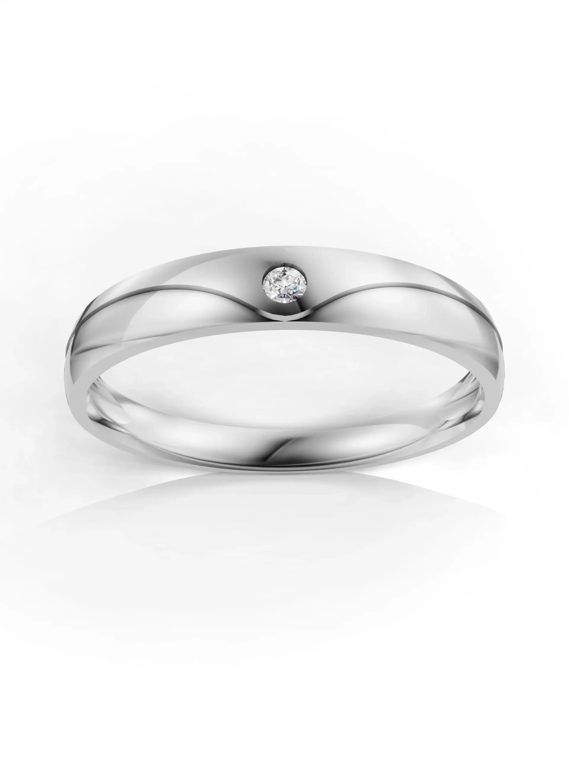 Moissanite Band Ring 4 scaled